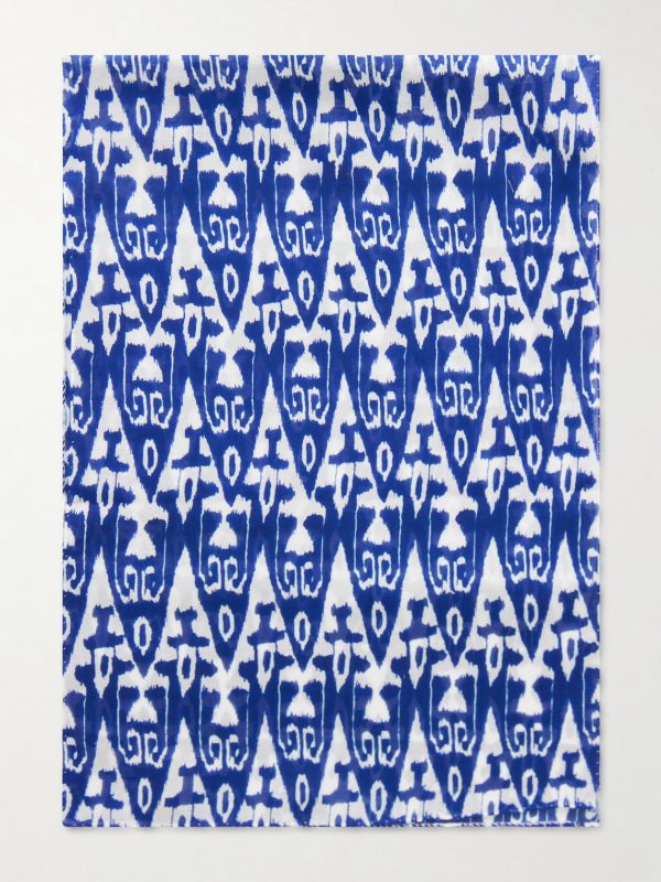 Printed Cotton-Voile Scarf Printed Cotton-Voile Scarf