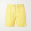 Straight-Leg Printed Swim Shorts Straight-Leg Printed Swim Shorts