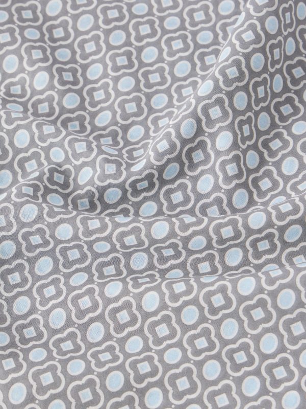 Printed Cotton-Voile Scarf - CU
