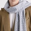 Printed Cotton-Voile Scarf - FR