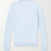 Knitted Sea Island Cotton Sweater Knitted Sea Island Cotton Sweater