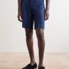 Straight-Leg Linen Shorts - FR Straight-Leg Linen Shorts - FR