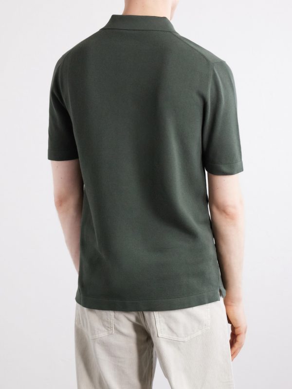 Organic Cotton Polo Shirt - BK Organic Cotton Polo Shirt - BK