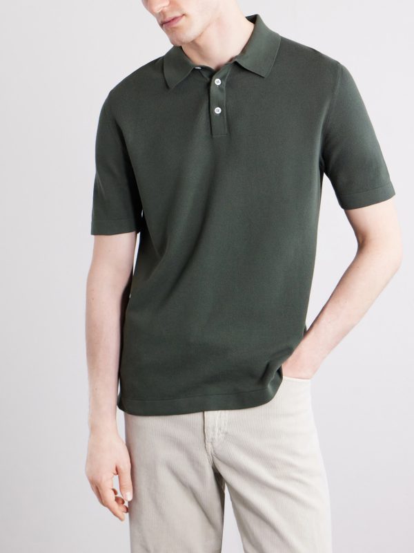 Organic Cotton Polo Shirt - FR Organic Cotton Polo Shirt - FR