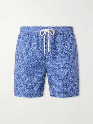 Straight-Leg Printed Swim Shorts Straight-Leg Printed Swim Shorts
