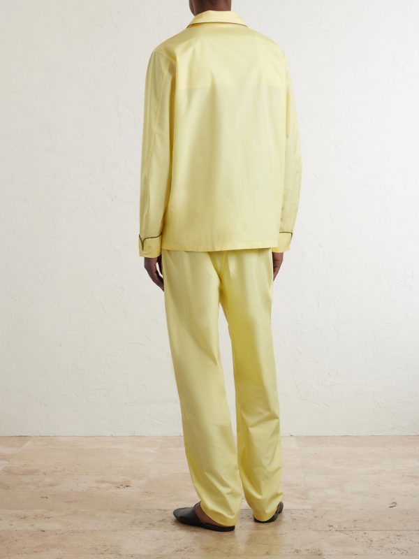 + George Cortina Cotton-Poplin Pyjama Set - BK + George Cortina Cotton-Poplin Pyjama Set - BK