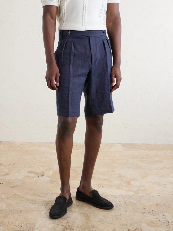Gurkha Straight-Leg Wool-Blend Shorts - FR Gurkha Straight-Leg Wool-Blend Shorts - FR