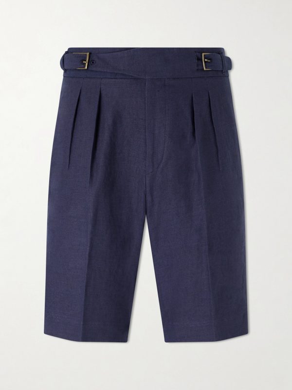 Gurkha Straight-Leg Wool-Blend Shorts Gurkha Straight-Leg Wool-Blend Shorts
