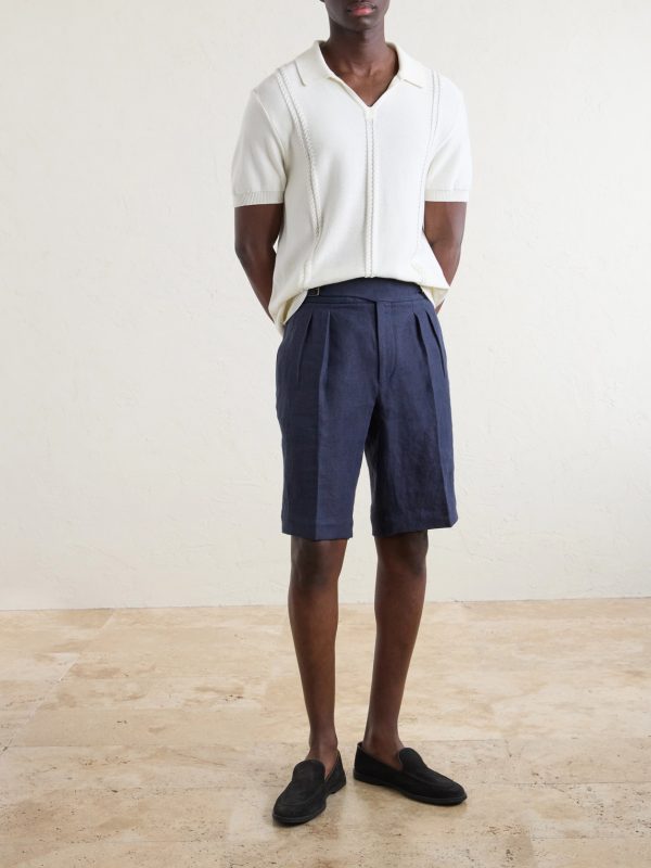 Gurkha Straight-Leg Wool-Blend Shorts - OU Gurkha Straight-Leg Wool-Blend Shorts - OU
