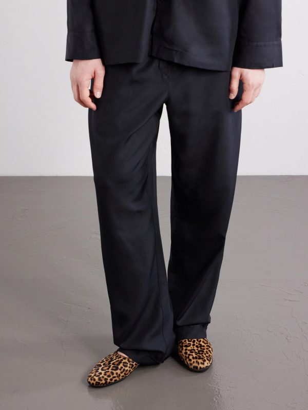 + George Cortina Leopard-Print Calf Hair Slipper - OU + George Cortina Leopard-Print Calf Hair Slipper - OU