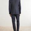 Wool Suit Jacket - BK Wool Suit Jacket - BK