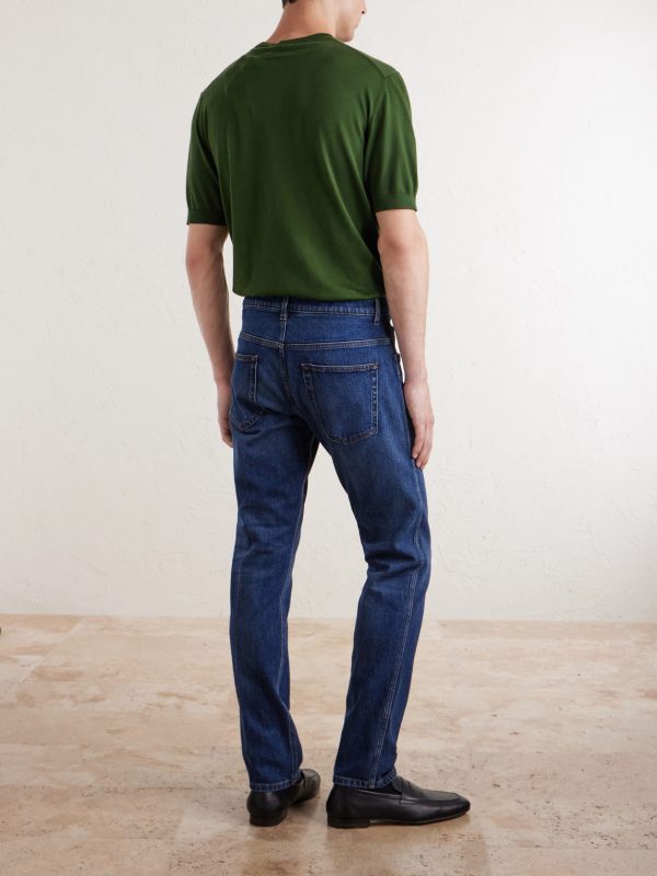 Straight-Leg Jeans - BK Straight-Leg Jeans - BK