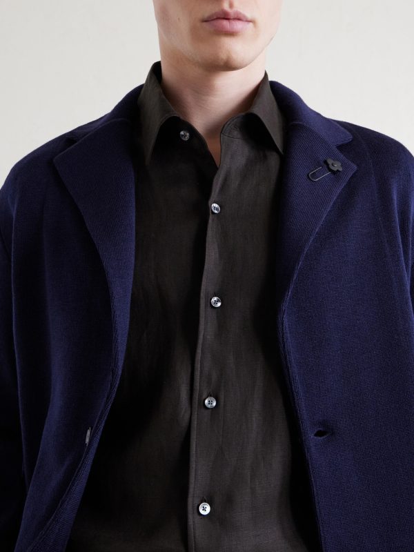 Knitted Virgin Wool Blazer - CU