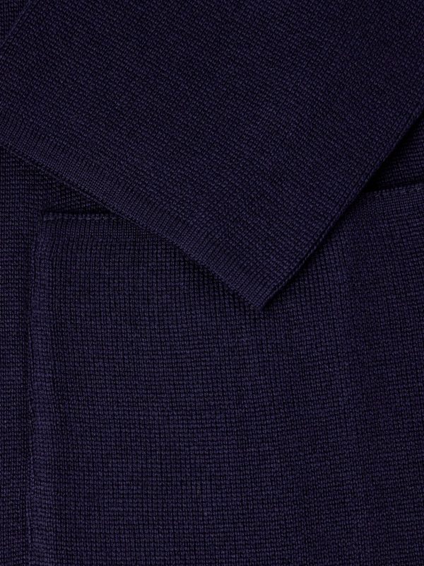 Knitted Virgin Wool Blazer - E1