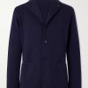 Knitted Virgin Wool Blazer
