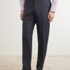 Straight-Leg Wool Suit Trousers - FR