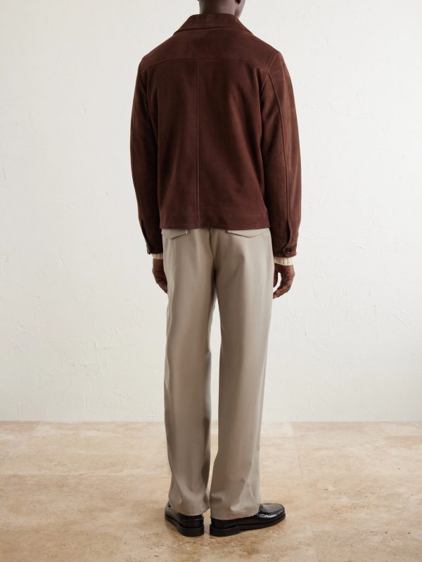 Suede Jacket - BK Suede Jacket - BK