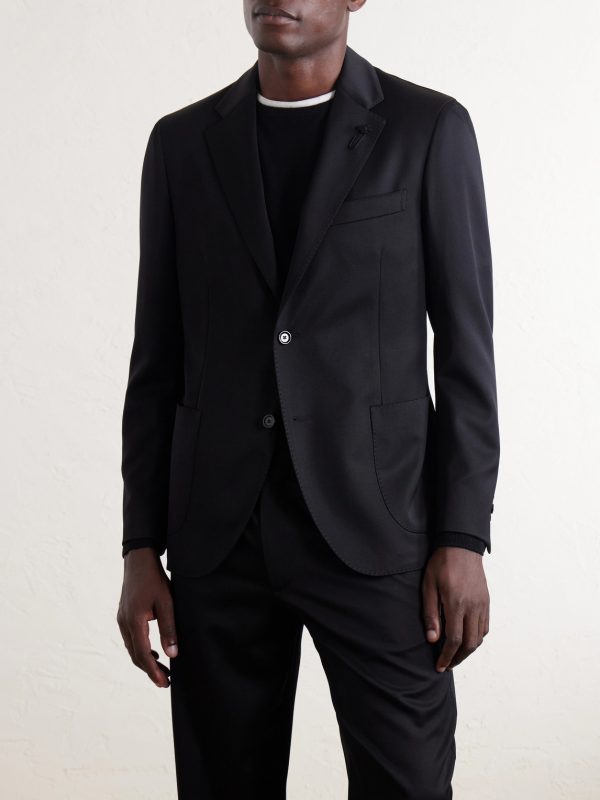 Wool-Gabardine Suit Jacket - FR