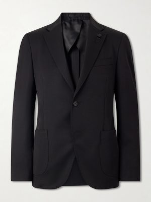 Wool-Gabardine Suit Jacket