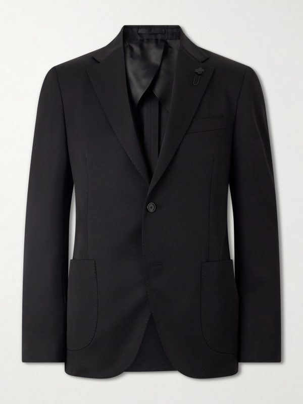 Wool-Gabardine Suit Jacket