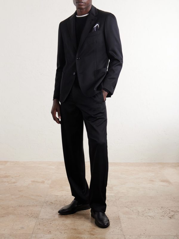 Wool-Gabardine Suit Jacket - OU
