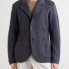 Knitted Virgin Wool Blazer - FR Knitted Virgin Wool Blazer - FR