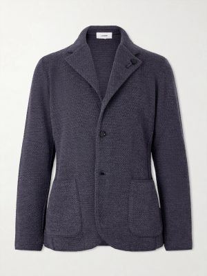 Knitted Virgin Wool Blazer