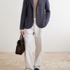 Knitted Virgin Wool Blazer - OU Knitted Virgin Wool Blazer - OU