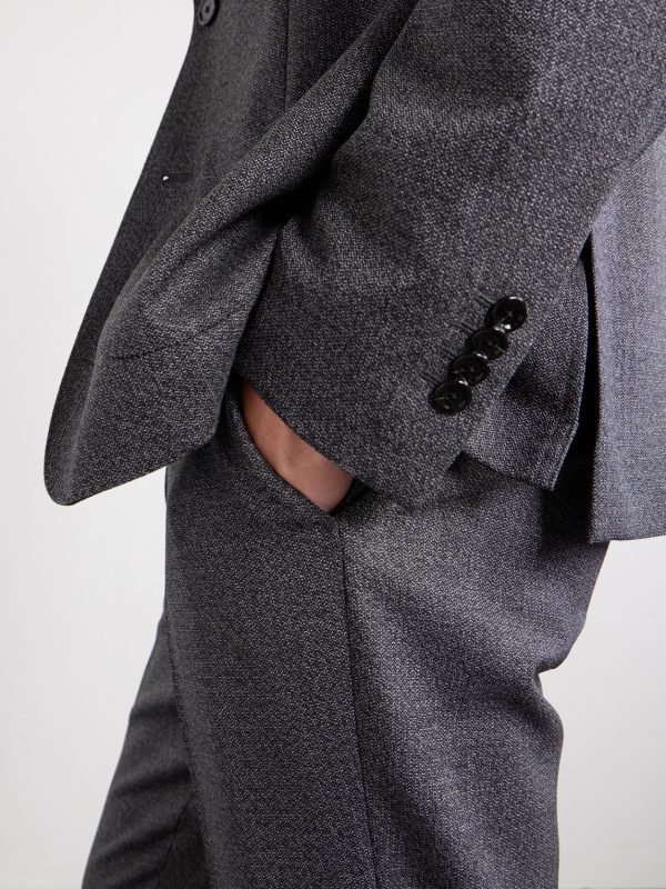 Straight-Leg Wool Suit Trousers - CU