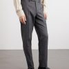 Straight-Leg Wool Suit Trousers - FR