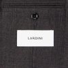 Prince of Wales Checked Wool Suit Jacket - E2