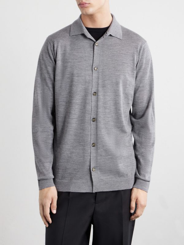 Virgin Wool Polo Shirt - FR Virgin Wool Polo Shirt - FR
