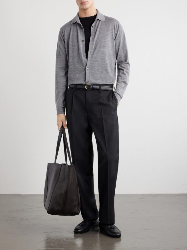 Virgin Wool Polo Shirt - OU Virgin Wool Polo Shirt - OU