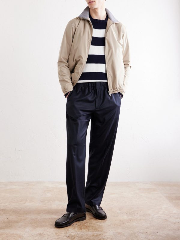 Straight-Leg Woven Trousers - OU Straight-Leg Woven Trousers - OU