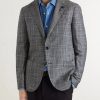 Prince Of Wales Checked Wool, Silk and Cashmere-Blend Blazer - FR