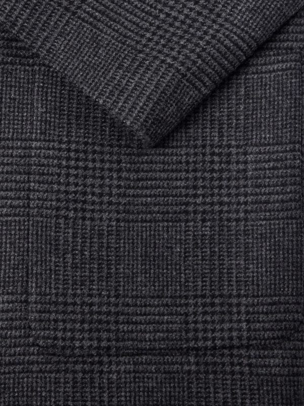 Prince of Wales Wool and Cashmere-Blend Jacket - E1