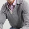 Wool and Cashmere-Blend Polo Shirt - CU