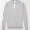 Wool and Cashmere-Blend Polo Shirt