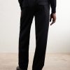 Mid-rise Straight-Leg Wool-Twill Suit Trousers - BK Mid-rise Straight-Leg Wool-Twill Suit Trousers - BK