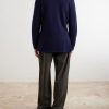 Double-Breasted Knitted Virgin Wool Blazer - BK Double-Breasted Knitted Virgin Wool Blazer - BK