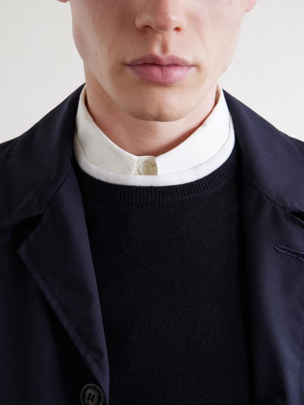 Wool and Cashmere-Blend Sweater - E1 Wool and Cashmere-Blend Sweater - E1