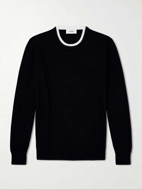 Wool and Cashmere-Blend Sweater Wool and Cashmere-Blend Sweater