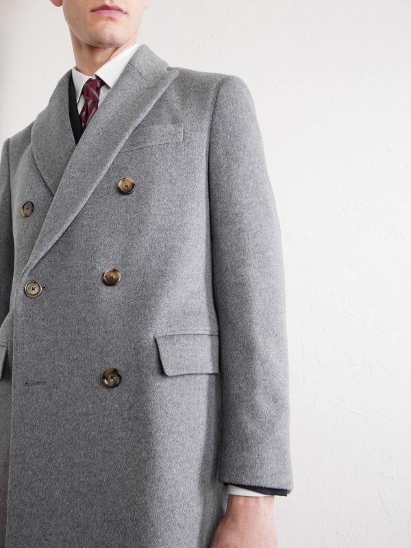Double-Breasted Wool Coat - CU Double-Breasted Wool Coat - CU