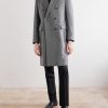Double-Breasted Wool Coat - FR Double-Breasted Wool Coat - FR