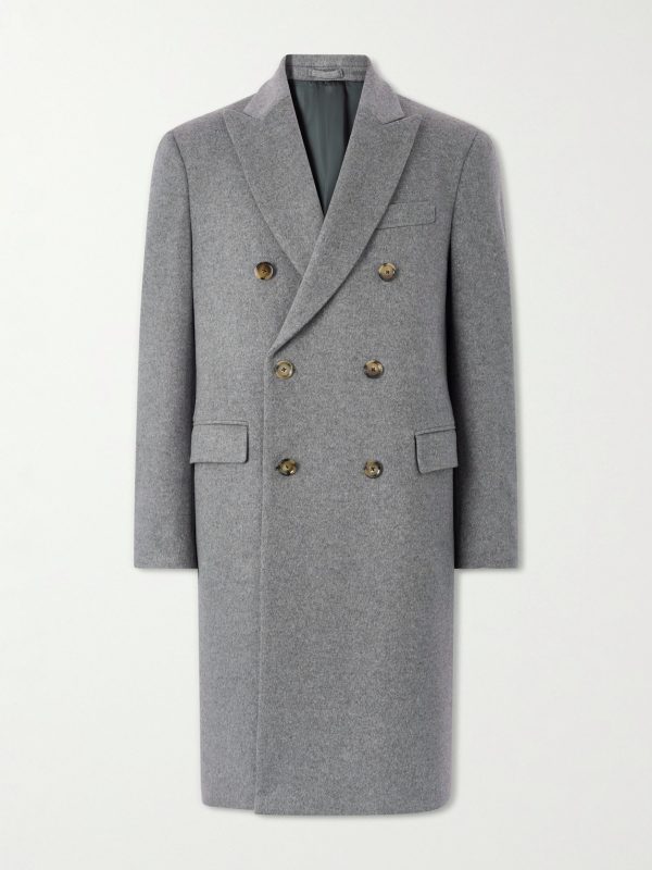 Double-Breasted Wool Coat Double-Breasted Wool Coat