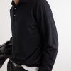 Virgin Wool Polo Sweater - CU Virgin Wool Polo Sweater - CU