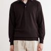 Virgin Wool Polo Sweater - FR Virgin Wool Polo Sweater - FR