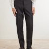 Prince of Wales Checked Straight-Leg Wool Trousers - FR Prince of Wales Checked Straight-Leg Wool Trousers - FR
