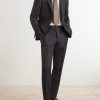 Prince of Wales Checked Straight-Leg Wool Trousers - OU Prince of Wales Checked Straight-Leg Wool Trousers - OU