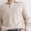 Knitted Wool and Cashmere-Blend Polo Shirt - CU Knitted Wool and Cashmere-Blend Polo Shirt - CU
